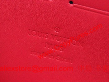 ルイヴィトンコピーヴィトン　ヴェルニ　スウィートモノグラム　ラウンドジップ長財布　ジッピーウォレット　ローズアンディアン　M90123